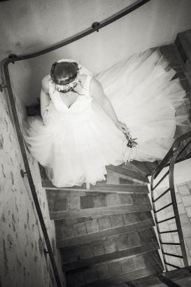 Marie Photographe : photo de mariage noir et blanc
